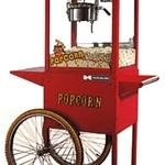 фото Аппарат для попкорна на тележке Hurakan HKN-PCORN-T