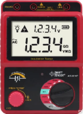 Фото Измеритель сопротивления изоляции AR907A+