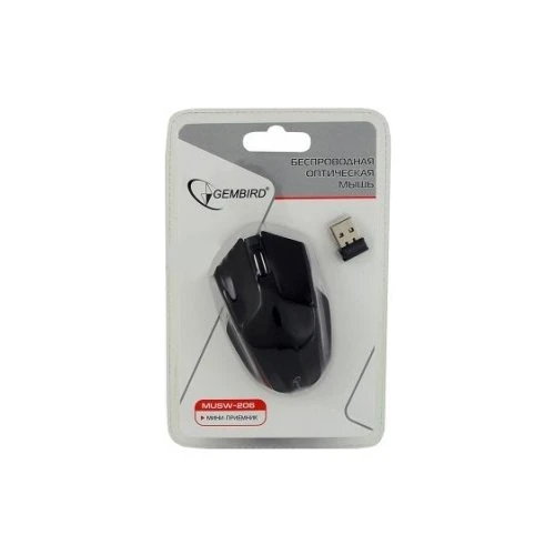 Фото Мышь Gembird MUSW-206 Black USB