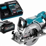 фото Пила дисковая аккумуляторная Makita RS002GZ+DC40RA+1хBL4040