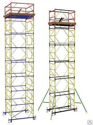 Фото Вышка-тура ПСРВ 21-9,9 (Рабочая площадка 2,0*2,0 м)