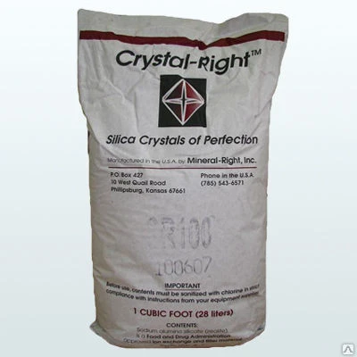 Фото Цеолит синтетический «Crystal Right» CR-200 (28,3 л, 22 кг)