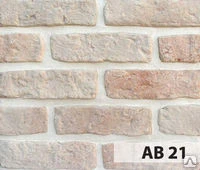 Фото Декоративный камень AB22 ANTICBRICK Длина-21 см высота-6см толщина-1.5см