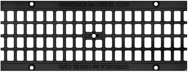 Фото Решетка водоприемная Gidrolica Standart РВ 15.18,6.50 ячеистая ВЧ, кл.С250