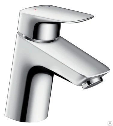 Фото Смеситель для раковины 70, без донного клапана Hansgrohe Logis 71071000 H