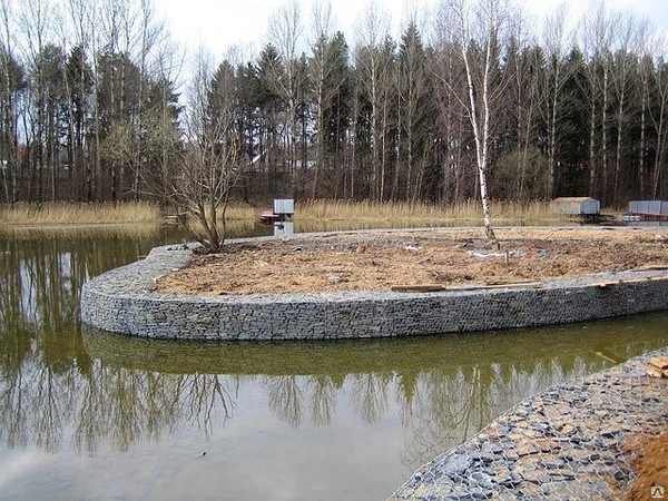 Фото Берегоукрепление, склоны, овраги, обрывы. Приусадебные водоемы.