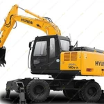 фото Аренда колесного экскаватора Hyundai R170W-7, Москва