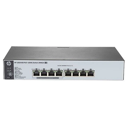 Фото Коммутатор HP 1820-8G-PoE+ 65 Вт