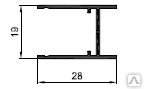 Фото Профиль алюминиевый соединительный PDP-1906 6,0 мп