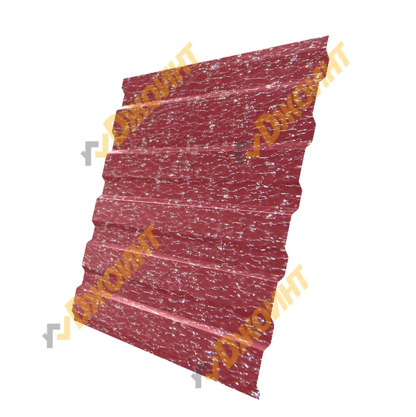 Фото Профнастил С-20 0,5 MATGRANIT NEW RAL 3005 красное вино