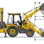 фото Экскаватор-погрузчик JCB 3 CXSM 4T. (колесный)