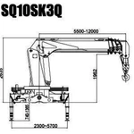 фото Манипулятор XCMG SQ10SK3Q г/п 10т.