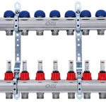 фото Коллекторная группа для теплого пола 3 выхода