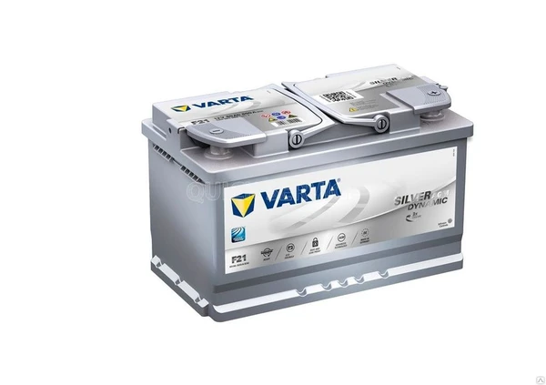 Фото Аккумулятор Варта Varta Start-stop plus AGM F21 80 А/ч о.п.