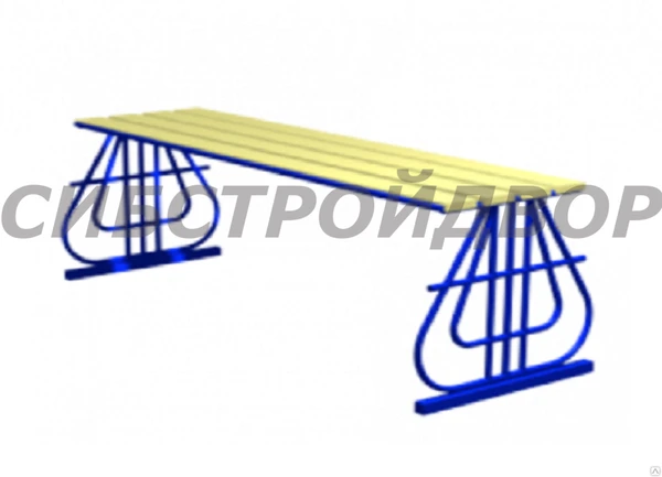 Фото Скамья 19 ОДБ.01.19 1500х400х400