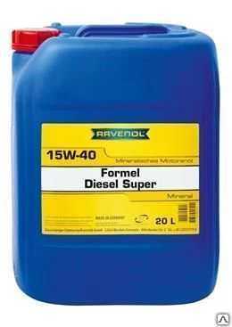 Фото Масло моторное Ravenol Formel Diesel Super 15w40 CF-4 20л