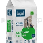 фото Клей усиленный для плитки и керамогранита  5кг BERGAUF Keramik Pro С1 (6) П