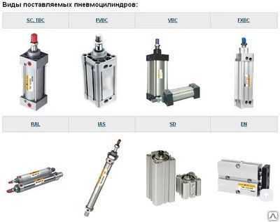 Фото Пневмоцилиндр