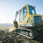 фото Аренда мини-экскаватора Volvo EC55 В