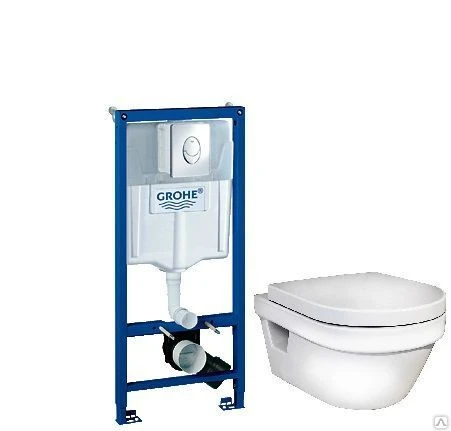 Фото Комплект Gustavsberg Hygienic Flush 38721001+5G84HR01 Gustavsberg