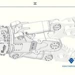 фото Гидравлические ножницы Delta MF-05 (без подвески и челюстей)