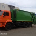 фото МС-25К на шасси КАМАЗ65115мусоровоз с порталом(навеска Katmerciler 18+1,5м3