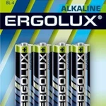 фото Элемент питания алкалиновый LR6 BL-4 LR6 BL-4 1.5В Alkaline (блист.4шт) Ergolux 11748