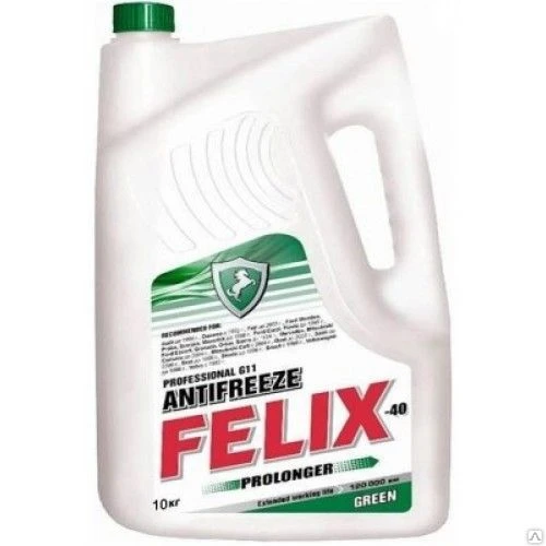 Фото Антифриз 10кг зеленый FELIX PROLONGER-40 г. Дзержинск