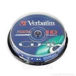 фото Диск Verbatim  CD-R 700Mb 52х,DL (уп.10шт. в пласт. кор.) /200/