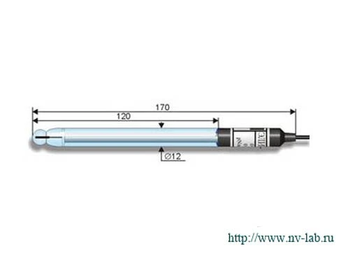 Фото Электрод ионоселективный ЭЛИС-112Na (стеклянный)
