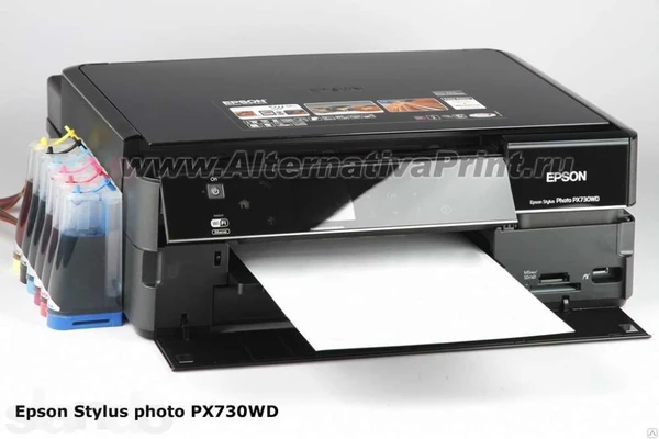 Фото Epson модели A3,A4 формат СНПЧ 4-6 цветные МФУ