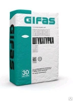 Фото Штукатурка гипсовая GIFAS МН