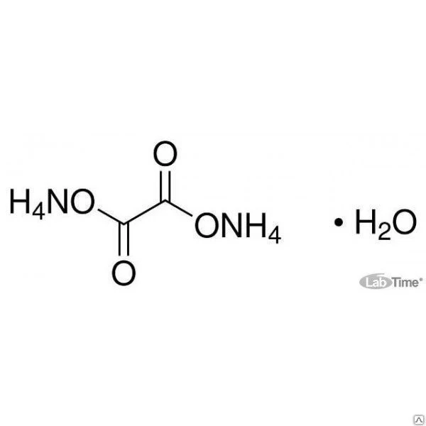 Фото Аммоний щавелевокислый, 1-водный