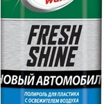 фото Полироль для пластика новый авто FRESH SHINE NEW CAR 500мл,TURTLE WAX 53007