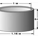 фото Кольцо бетонное КС 10.9 1000х890 мм