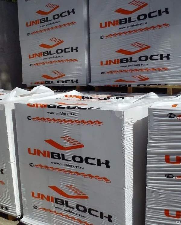 Фото Газобетонные блоки Униблок (Uniblock) D500