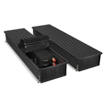 фото Конвектор внутрипольный Royal Thermo ATRIUM-150/300/1600-DG-U-BL