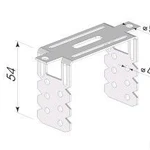 фото Подвес профиля ПП 60x27 прямой укороченный54мм