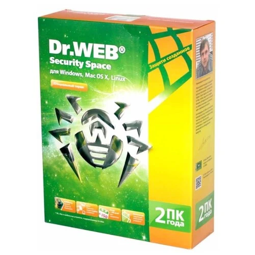 Фото Dr.Web Security Space 2 ПК 2