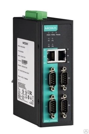 Фото NPort IA 5450AI-T-IEX 4-портовый усовершенствованный асинхронный сервер