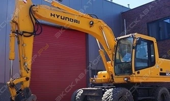 Фото Аренда колесного экскаватора Hyundai R140W-7, Челябинск