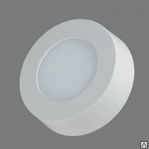 Фото 702R-6W-3000K Светильник накладной,круглый,LED,6W