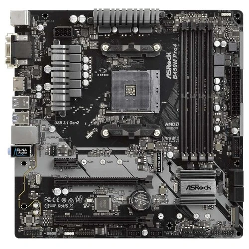 Фото Материнская плата ASRock B450M