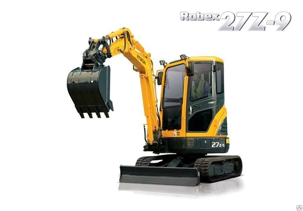 Фото Мини-экскаватор гусеничный Hyundai R27Z-9