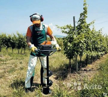 Фото Бурение под столбы