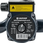 фото Циркуляционный насос UNIPUMP CP 32-40 180 мм с гайками, напор 4 м, диаметр 32 мм, расход 48 л\мин, 3 скорости, 38835