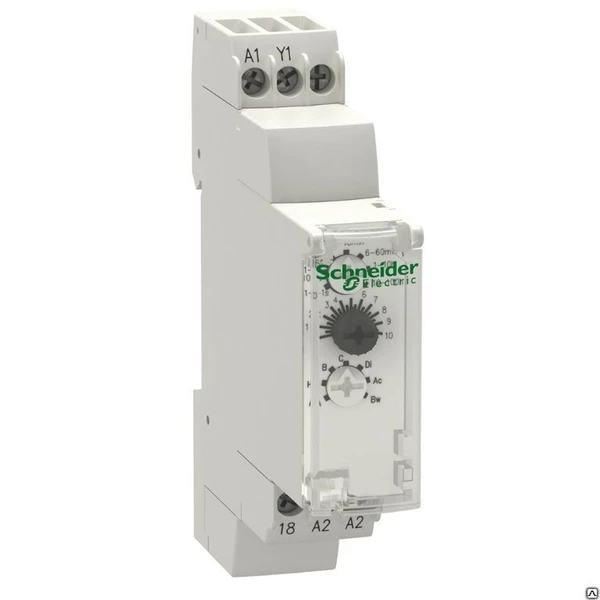 Фото Реле времени RE17RAMU 0.1сек...10 час 8А Schneider Electric