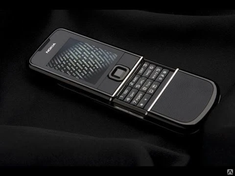 Фото Nokia 8600 черный телефон