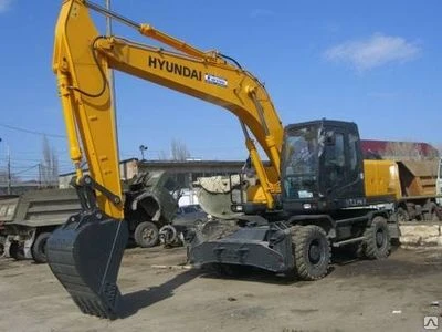 Фото Экскаватор колесный HYUNDAI R210W-9S (ковш 1,05 куб.м.)