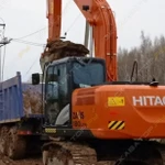 фото Аренда гусеничного экскаватора Hitachi ZX180LC, Москва